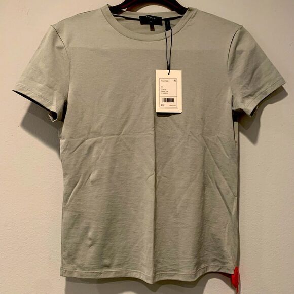 Theory crew neck Pima cotton shirt size M, NWT - Picture 1 of 4